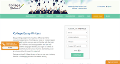 Desktop Screenshot of college-writers.com